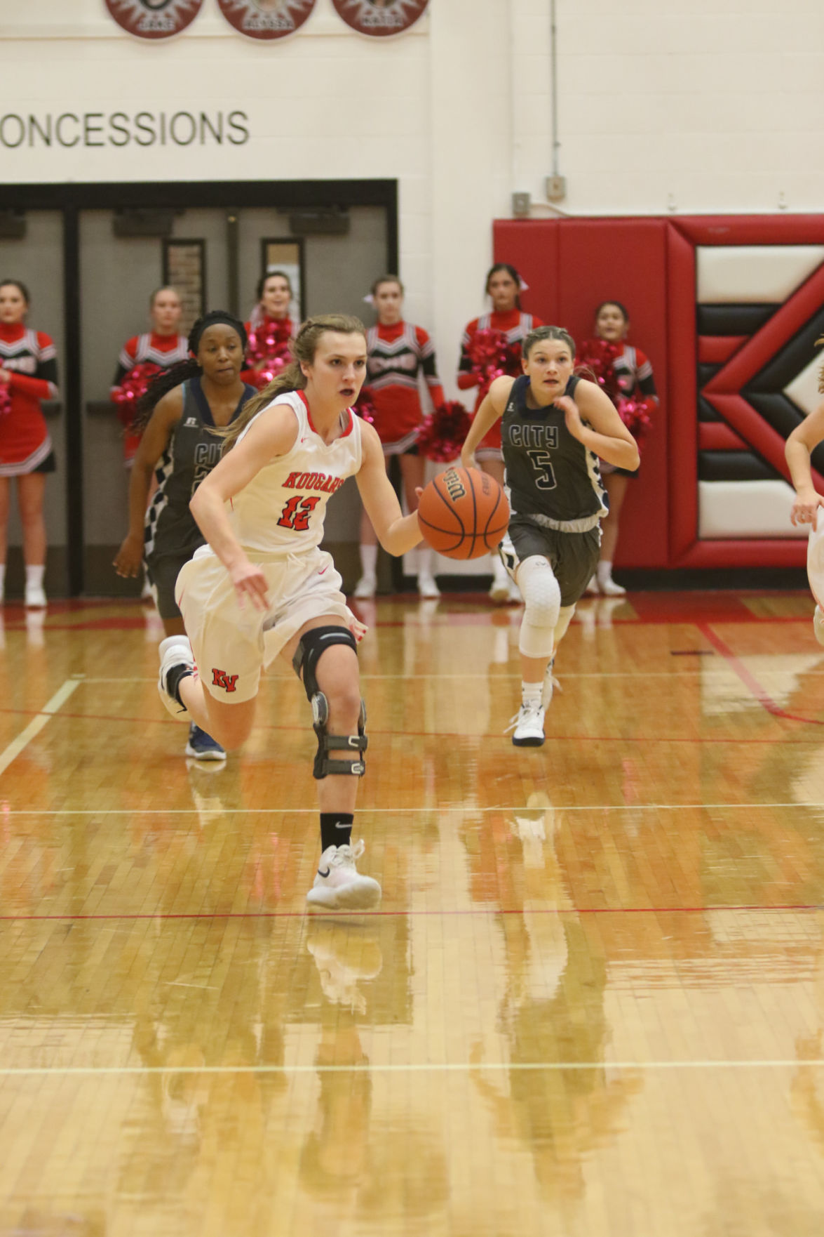 Gallery: Girls basketball sectional - Kankakee Valley vs Michigan City